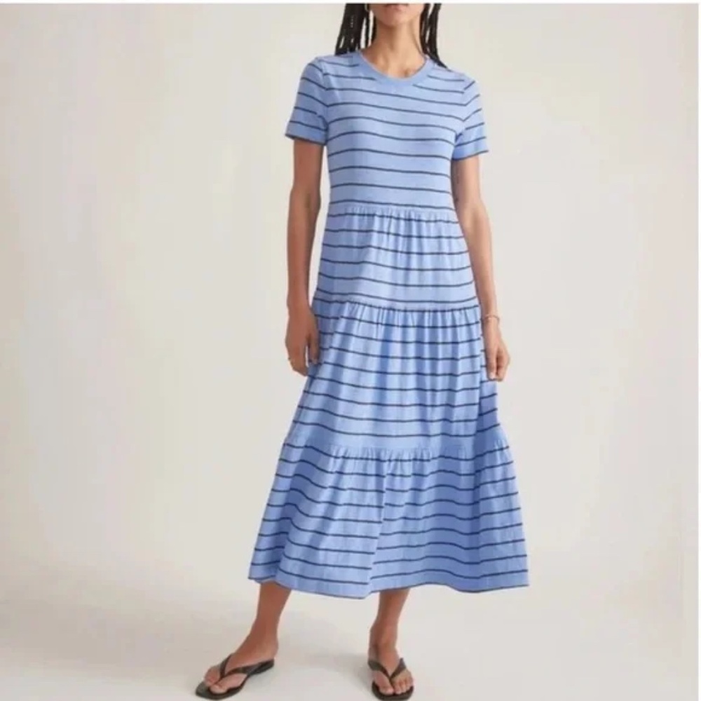 Marine Layer Crew Vintage Slub Midi Tee Dress! Please read description!